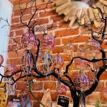 B on Main - Handmade fire-blown glass jellyfish. Stunning! - Home Decor Near Me - Ventura, California B on Main - Handmade fire-blown glass jellyfish. Stunning! - Home Decor Near Me - Ventura, California