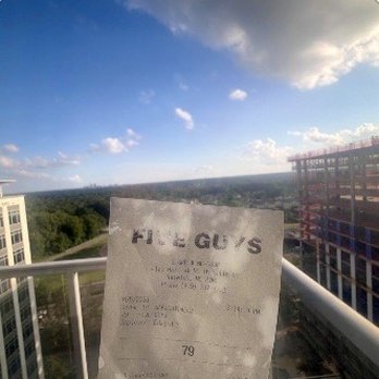 Five Guys - The receipt - Burgers Near Me - Raleigh, North Carolina