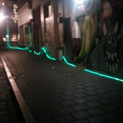 Rotterdamse Museumnacht - Versierde stad