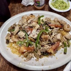 El Real Mexican Restaurant - Texas Rice (chicken and shrimp, no steak)