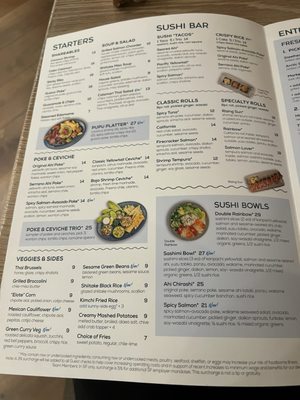 Menu photo 5 Pacific Catch Sunnyvale, CA
