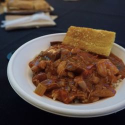 Jazzin' at the Shedd - Jambalaya from vendor at Jazzin' at the Shedd.