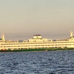 Edmonds Ferry Terminal - Crooked action shot. Kingston ferry headed to Edmonds. Good morning Kim! (10/13/24)