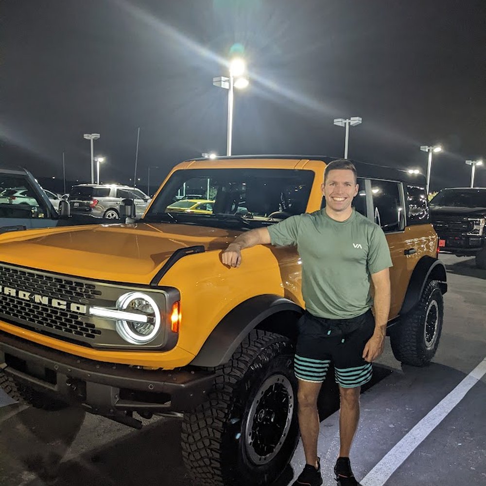Taking delivery of my brand new 2022 Bronco Badlands Sasquatch AT MSRP! Pure joy. Taking delivery of my brand new 2022 Bronco Badlands Sasquatch AT MSRP! Pure joy.