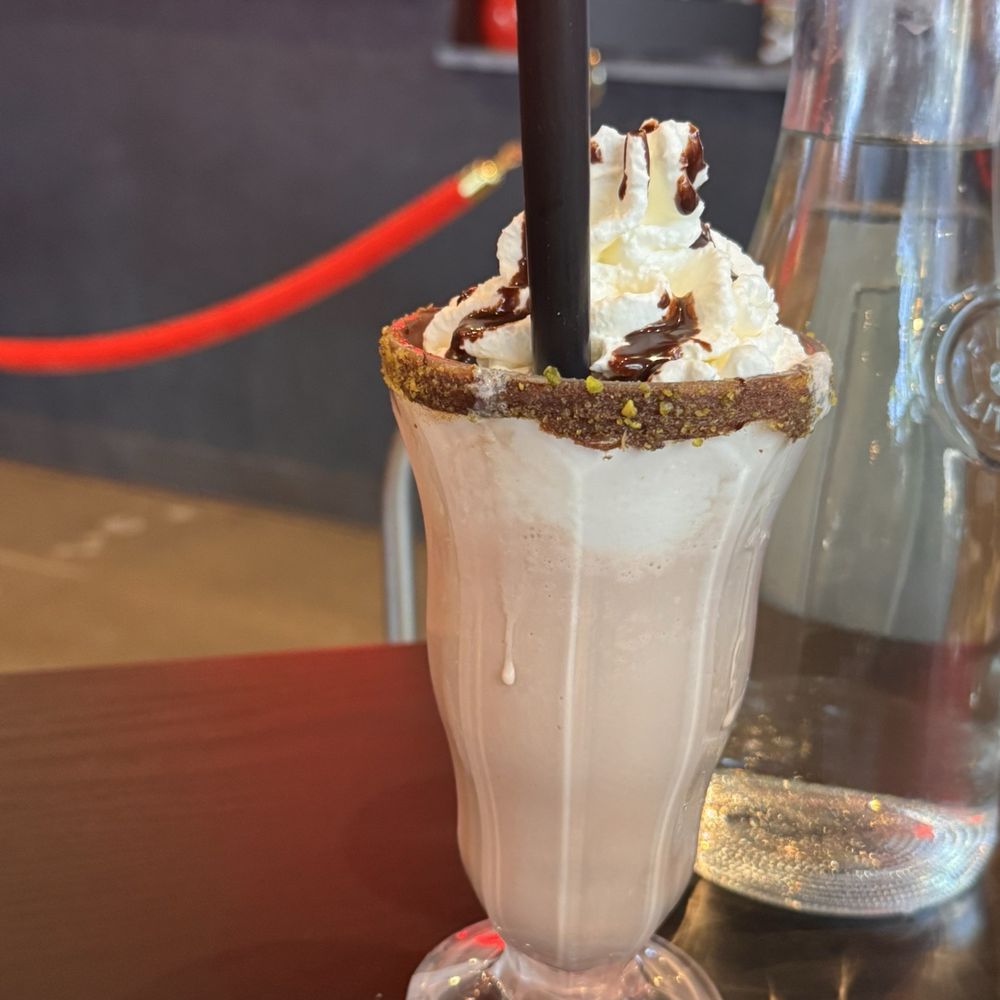 Basta Pasteria | Draper - Nutella shake that came out after the meal. Mostly whipped cream for $8. - Pizza Near Me - Draper, Utah
