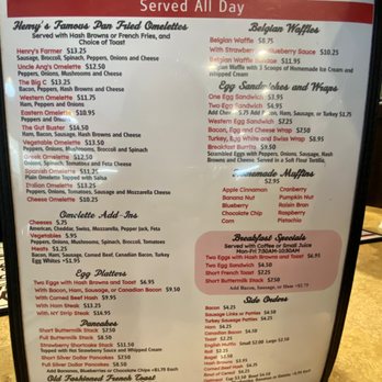 Henry's Confectionary - menu - Diners Near Me - Glen Cove, New York Henry's Confectionary - menu - Diners Near Me - Glen Cove, New York