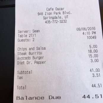 Oscar's Cafe - Good prices - Mexican Near Me - Springdale, Utah Oscar's Cafe - Good prices - Mexican Near Me - Springdale, Utah