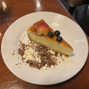 Apron - Crime Brûlée blueberry cheesecake - Southern Near Me - Atlanta, Georgia Apron - Crime Brûlée blueberry cheesecake - Southern Near Me - Atlanta, Georgia