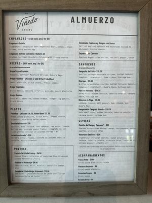 Menu photo 3 El Viñedo Local Atlanta, GA Menu photo 3 El Viñedo Local Atlanta, GA