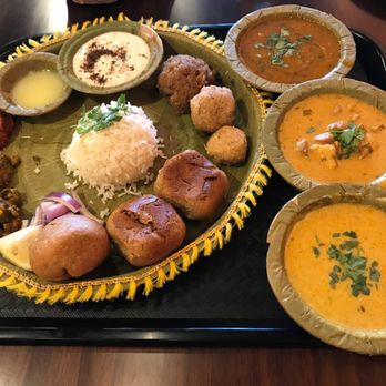 Bhookhe - The Starchy & Stingy portioned Maharajah Platter - Food Delivery Services Near Me - Artesia, California