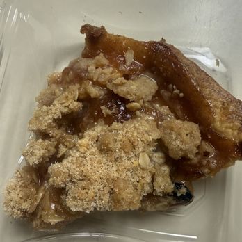 Polly's Pies Restaurant & Bakery - Another view of my Apple Crisp Slice - Bakeries Near Me - Los Alamitos, California Polly's Pies Restaurant & Bakery - Another view of my Apple Crisp Slice - Bakeries Near Me - Los Alamitos, California