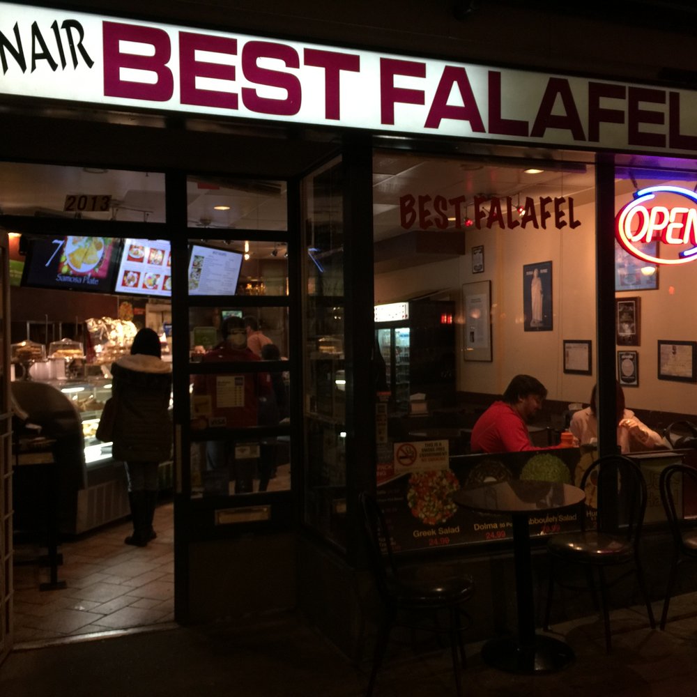 Best Falafel - Front of restaurant~ - Middle Eastern Near Me - Vancouver, British Columbia