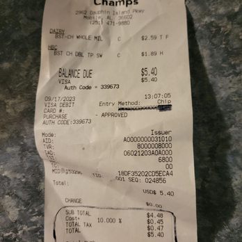 Food Champs - 10% gimmick - Delis Near Me - Mobile, Alabama Food Champs - 10% gimmick - Delis Near Me - Mobile, Alabama