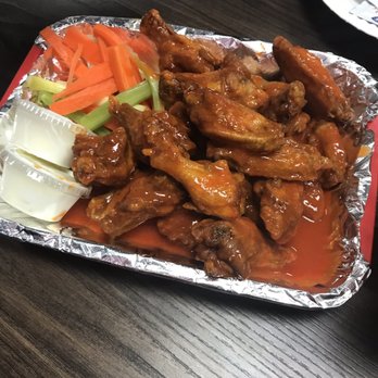 Long Wong's Hot Wings - Pizza with wings combo - Chicken Wings Near Me - Phoenix, Arizona