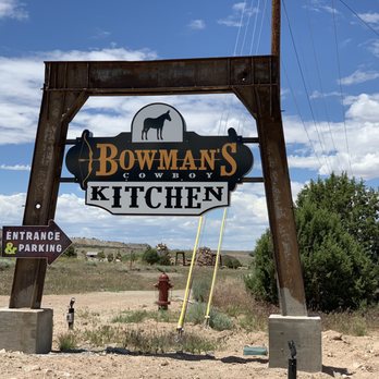 Bowman’s cowboy Kitchen - Business Sign - American Near Me - Cedar City, Utah
