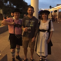 Prince Kuhio Ho'olaule'a Festival - Cute lederhosen