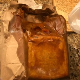 Food delivered to me looking like this!