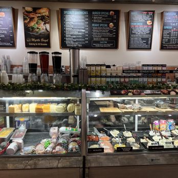 Myrtle Ave. Bagels - Main case - Bagels Near Me - Brooklyn, New York