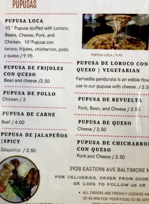 Menu photo 2 Diner Latino Baltimore, MD