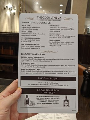 Menu photo 7 The Cook & The Ox St Paul, MN Menu photo 7 The Cook & The Ox St Paul, MN