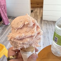 Strawberry gelato