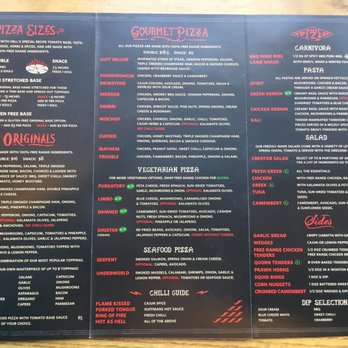 Hell Pizza - The menu - Salad Near Me - Invercargill, STL
