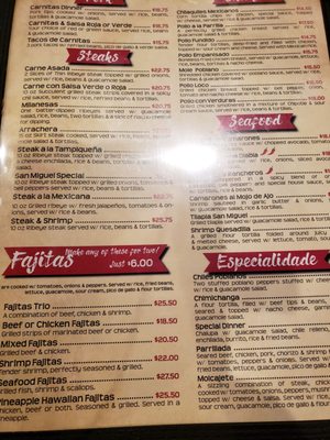 Menu photo 4 San Miguel New Port Richey, FL Menu photo 4 San Miguel New Port Richey, FL