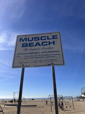Original Muscle Beach Santa Monica by null