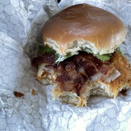 Wanted everyone to see how crispy the bacon was. So good! Wanted everyone to see how crispy the bacon was. So good!