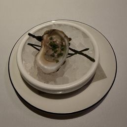 Chef's Tasting Menu (Amuse Bouche) - East Coast Oyster Chef's Tasting Menu (Amuse Bouche) - East Coast Oyster