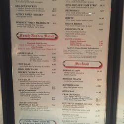 Olde Falls Inn - Menu 2