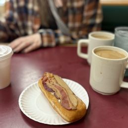Maple bacon log Maple bacon log