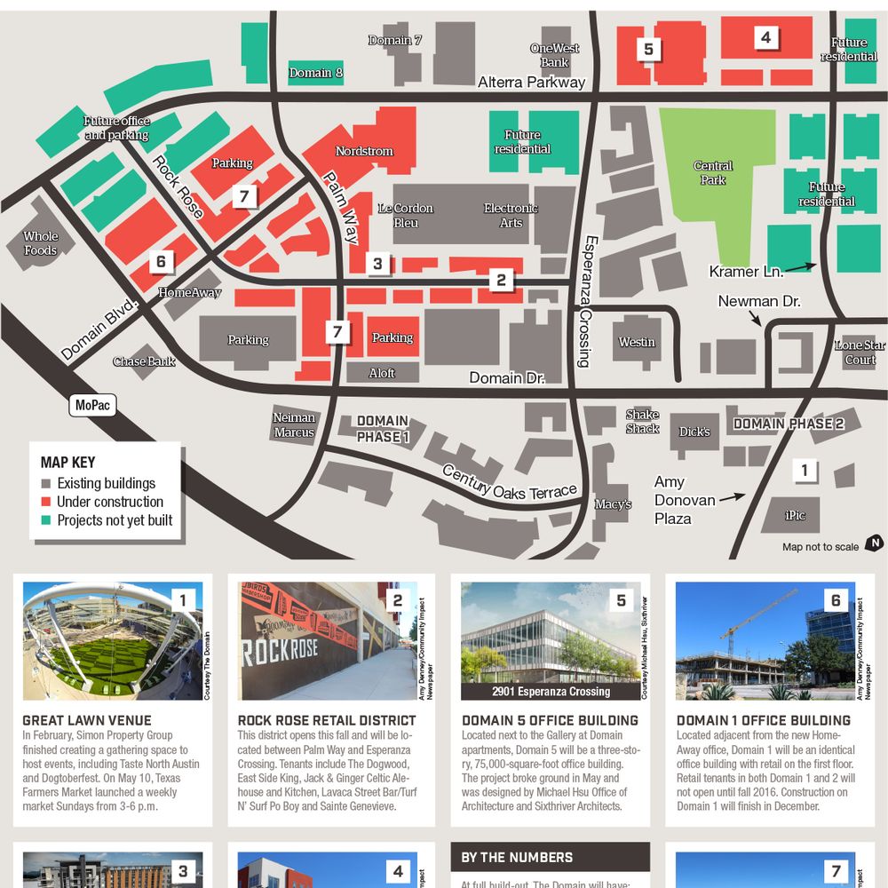Domain NORTHSIDE - From a 2014 Community Impact article, an overview of the Domain and the upcoming Domain III (which has become Domain Northside). - Shopping Centers Near Me - Austin, Texas