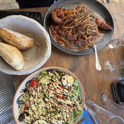 Le Migon - Salad and linguine
