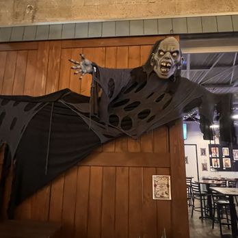 Bootlegger's Brewery - Some fun Halloween decor - Breweries Near Me - Fullerton, California