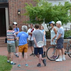 Free Walking Tours Chapel Hill - Another tour starts - here we visit a Chapel Hill church from the 1840's