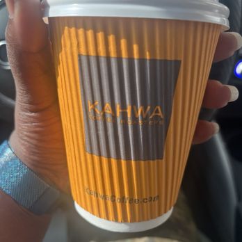 Kahwa Coffee Roasters - Vanilla latte to go - Coffee & Tea Near Me - Fort Worth, Texas Kahwa Coffee Roasters - Vanilla latte to go - Coffee & Tea Near Me - Fort Worth, Texas