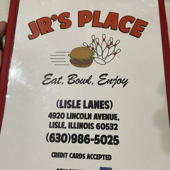 JR's Place - Menu - American Near Me - Lisle, Illinois