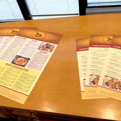 Minuteman Press Falls Church - 3 sets of Diner and Lunch Menus.