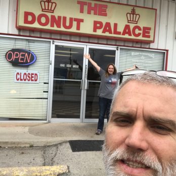 The Donut Palace - a man and a woman standing in front of a donut palace - Donuts Near Me - Brownwood, Texas The Donut Palace - a man and a woman standing in front of a donut palace - Donuts Near Me - Brownwood, Texas