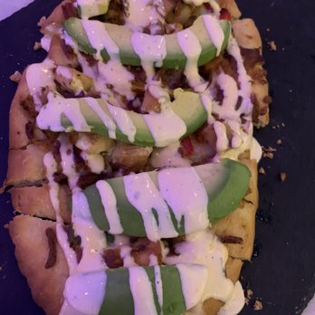 Crush & Brew - California Chicken Flatbread - New American Near Me - Temecula, California Crush & Brew - California Chicken Flatbread - New American Near Me - Temecula, California