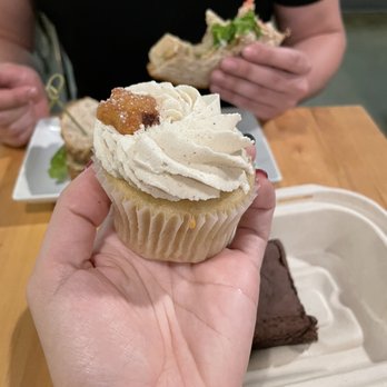 Karma Cream - Coquito cupcake - Ice Cream & Frozen Yogurt Near Me - Gainesville, Florida Karma Cream - Coquito cupcake - Ice Cream & Frozen Yogurt Near Me - Gainesville, Florida