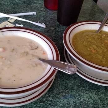 Sinbad Koney Island - Clam chowder split pea soup. Thick, hearty, and delicious. Not runny like piss! - Diners Near Me - Ypsilanti, Michigan Sinbad Koney Island - Clam chowder split pea soup. Thick, hearty, and delicious. Not runny like piss! - Diners Near Me - Ypsilanti, Michigan