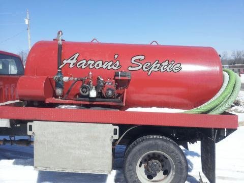 Slide of Aaron's Septic Pumping