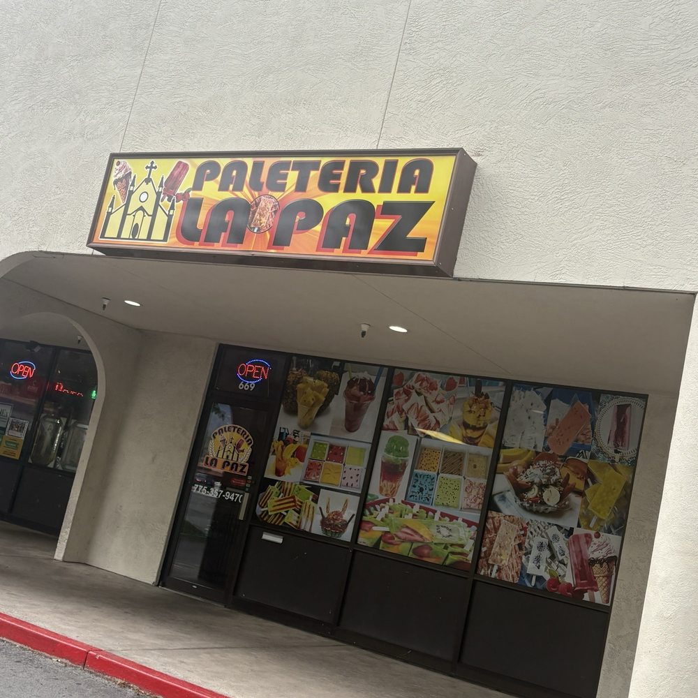 Paletería La Paz - Front of the place - Ice Cream & Frozen Yogurt Near Me - Reno, Nevada Paletería La Paz - Front of the place - Ice Cream & Frozen Yogurt Near Me - Reno, Nevada