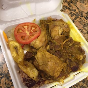 Caribbean Corner - Combination curry chicken and curry goat - Caribbean Near Me - Fairfax, Virginia