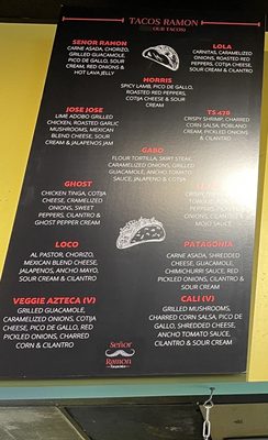 Menu photo 3 Señor Ramon Taqueria Sterling, VA