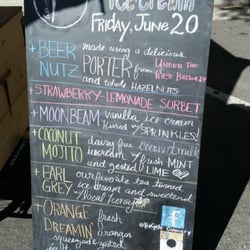 Icecycle Creamery - They have amazing flavors that rotate weekly.