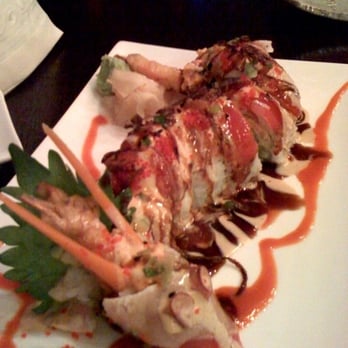 Mon Roll House - Fire Dragon Roll, YUM! - Japanese Near Me - Santa Monica, California