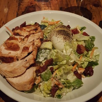 Ward 8 - Wonderful cobb salad w/ chicken and the bees knees cocktail - Cocktail Bars Near Me - Boston, Massachusetts Ward 8 - Wonderful cobb salad w/ chicken and the bees knees cocktail - Cocktail Bars Near Me - Boston, Massachusetts